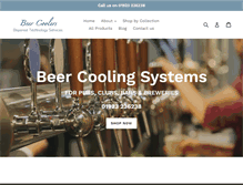 Tablet Screenshot of beer-coolers.co.uk